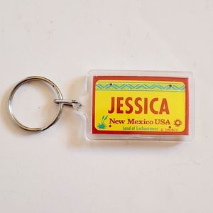 Vintage Jessica Keychain